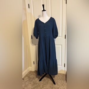 Sonoma Blue Midi Dress
